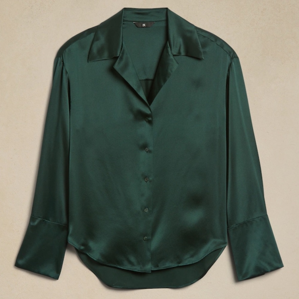 Banana Republic silk blouse
